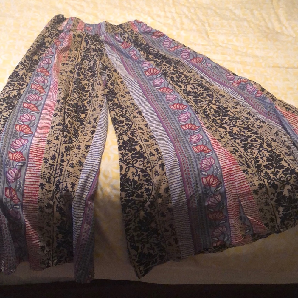 Flowy bell pants